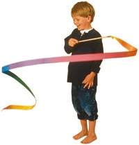 Rainbow Ribbon Lge