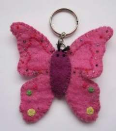 Butterfly Key Ring Craft Kit