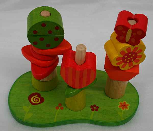 Wooden Flower Stacker
