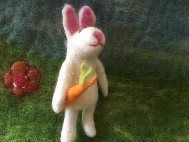 Rabbit Finger Puppet