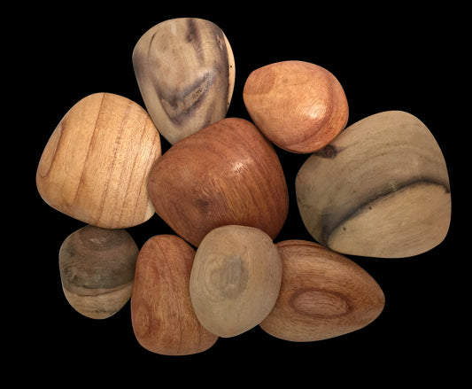 Wooden Pebbles