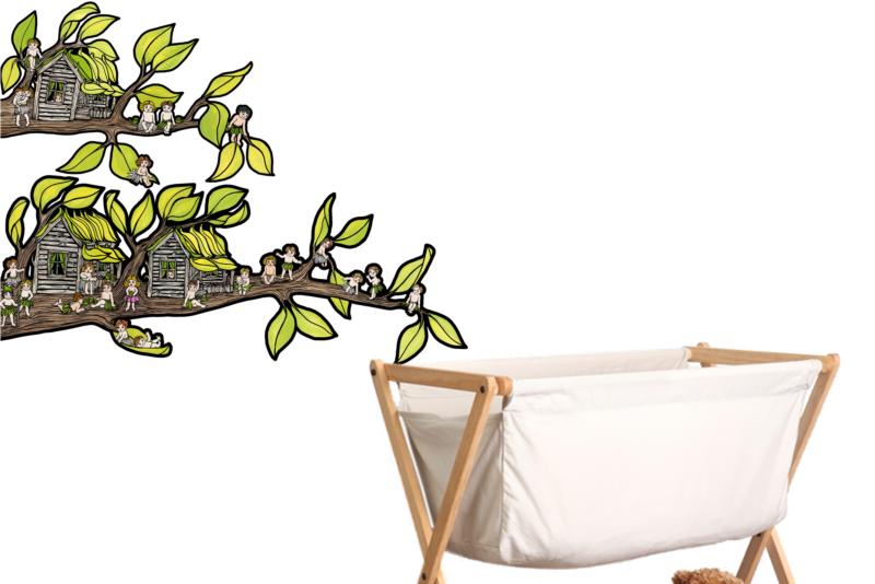 Tree Homes wall decal