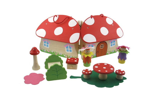 Wooden Fairy Playset
