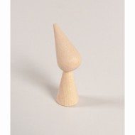 Pointed Hat Wooden Gnome Base