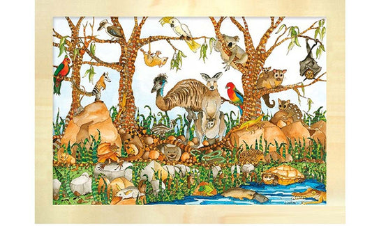 Jenny Laidlaw Australian Animals Puzzle 96pce